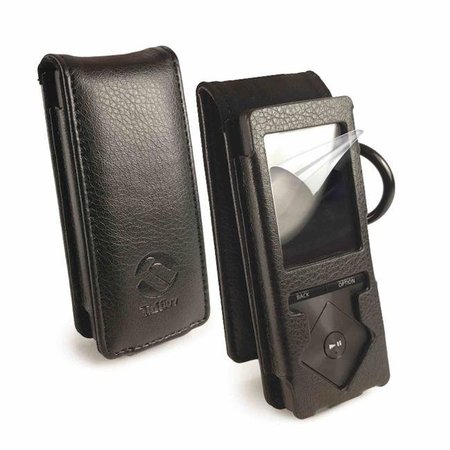 ASHTEAD RETAIL & WHOLESALE Tuff Luv C12-44 Faux Leather Case Cover for Sony NWZ A15 A17 A20 A25 A27 Walkman; Black C12_44